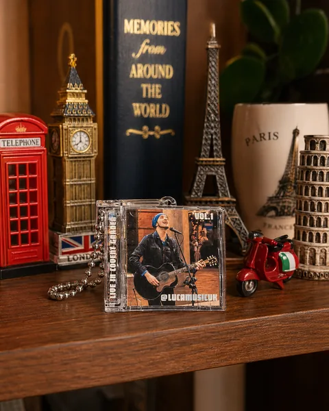 The Covent Garden disc kept with small memories